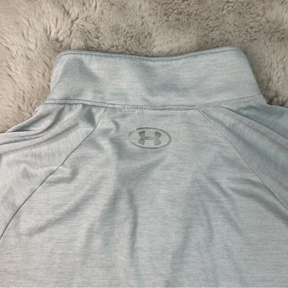 Under Armour HeatGear Tech Twist Womens Medium Loose 1/2 Zip Long Sleeve - Picture 7 of 8